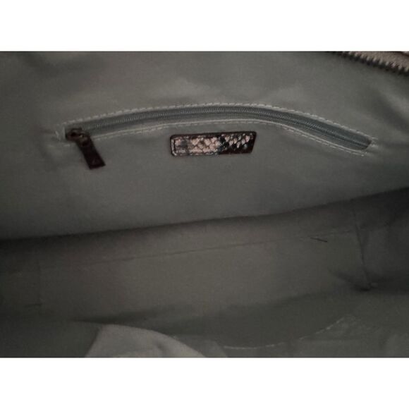 Studio Badgley Mischka Snake Print Vegan Leather Bag NWT - Picture 5 of 6